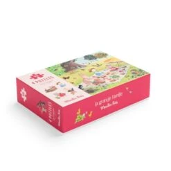 Moulin Roty Mini-Puzzles La Grande Famille 4 Puzzle -Moulin Roty 632440 3 d