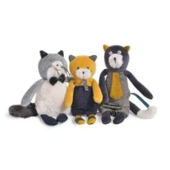 Moulin Roty Plüschtier Katze Mini Lulu -Moulin Roty 666006 666007 666008 d