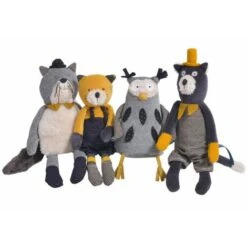 Moulin Roty Musik-Puppe Eule -Moulin Roty 666021 666020 666022 666041 2 d