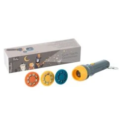 Moulin Roty Taschenlampe Projektionsleuchte Märchenstunde "Les Moustaches"