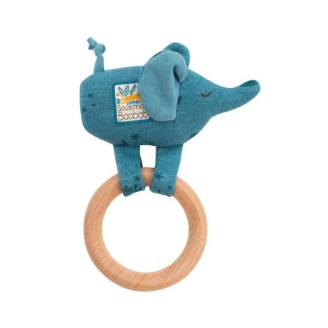 Moulin Roty Ring-Rassel Elefant 3 Moulin Roty Ring-Rassel Elefant