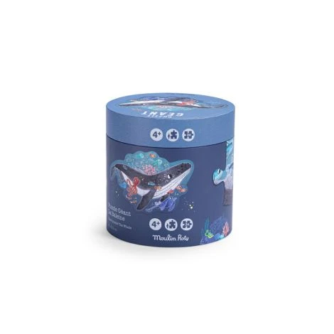 Moulin Roty Riesenpuzzle Paulie Wal 36-teilig 6 Moulin Roty Riesenpuzzle Paulie Wal 36-teilig – Bild 4