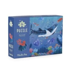 Moulin Roty Leuchtpuzzle Paulie Meer 24-teilig