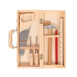 Moulin Roty Werkzeugkasten - 6 Werkzeuge Les Jouets D`hier -Moulin Roty 710408 3 d