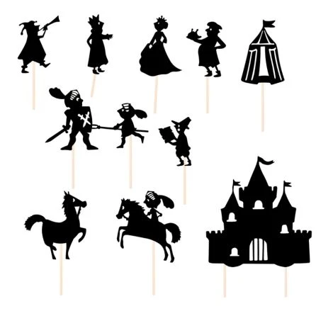 Moulin Roty Schattenspiel Ritter 3 Moulin Roty Schattenspiel Ritter