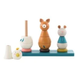 Moulin Roty Stapelspiel Tiere Le Voyage D'Olga