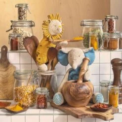 Moulin Roty Plüschtier Elefant Bergamote -Moulin Roty sousmonbaobab1 d1